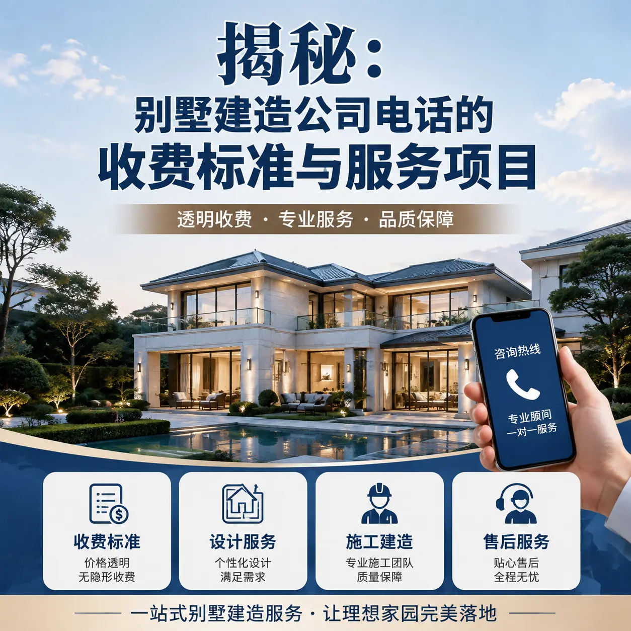 揭秘：三穗别墅建造公司电话的收费标准与服务项目