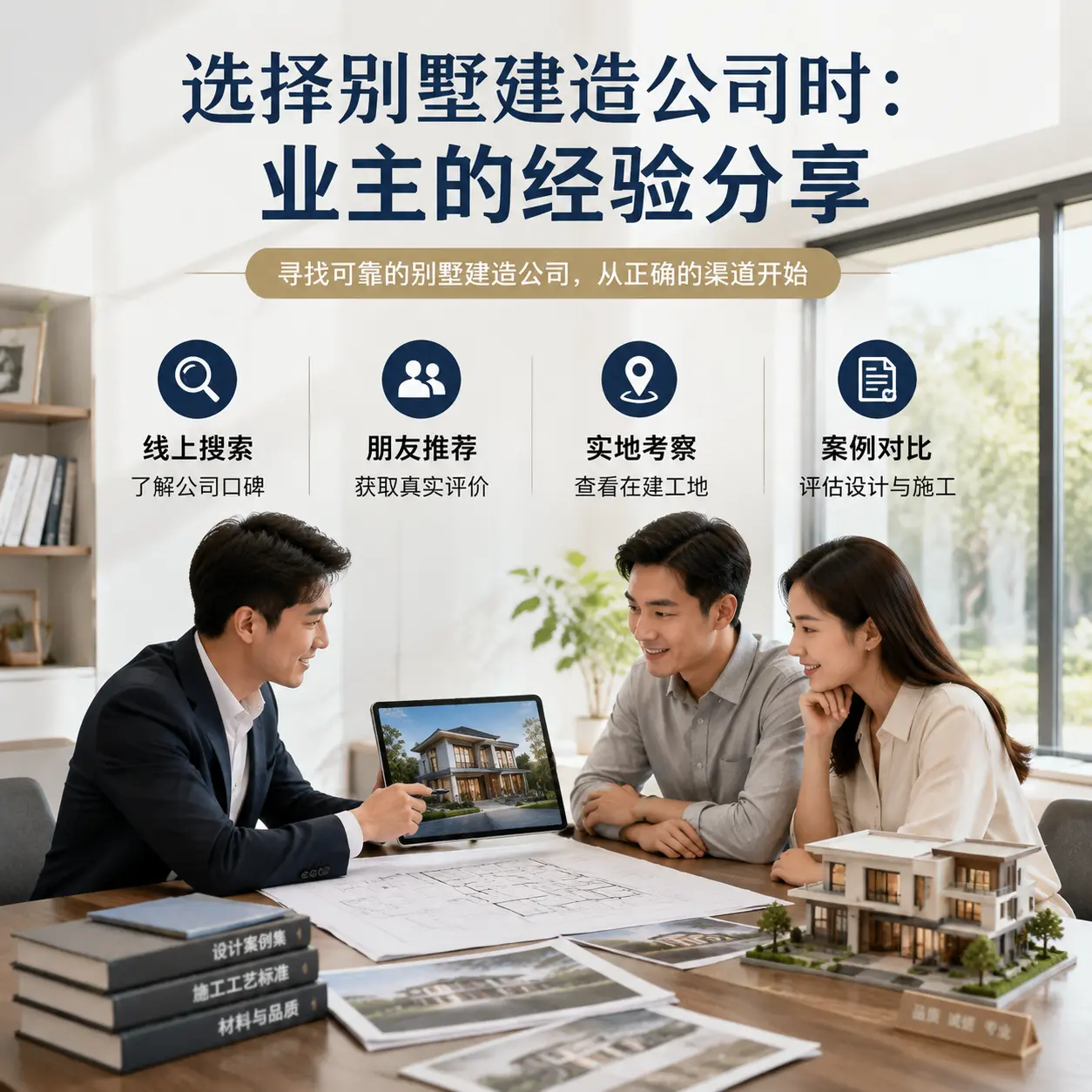 选择别墅建造公司时： 三穗 业主的经验分享