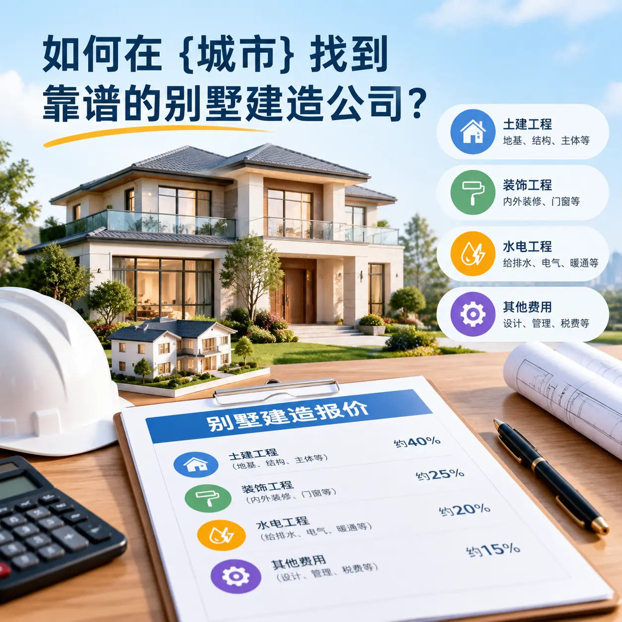 如何在 三穗 找到靠谱的别墅建造公司？