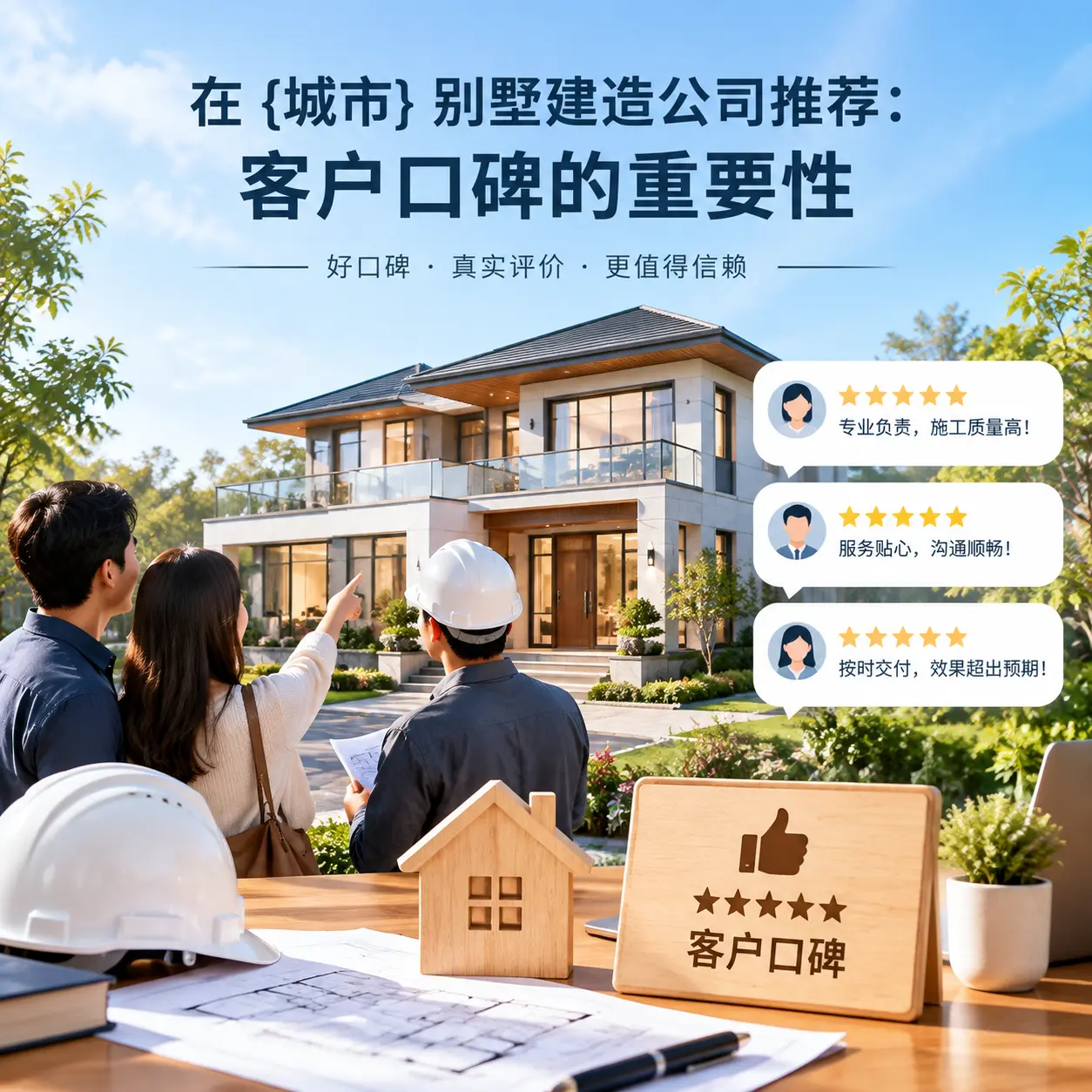 在 三穗 别墅建造公司推荐：客户口碑的重要性