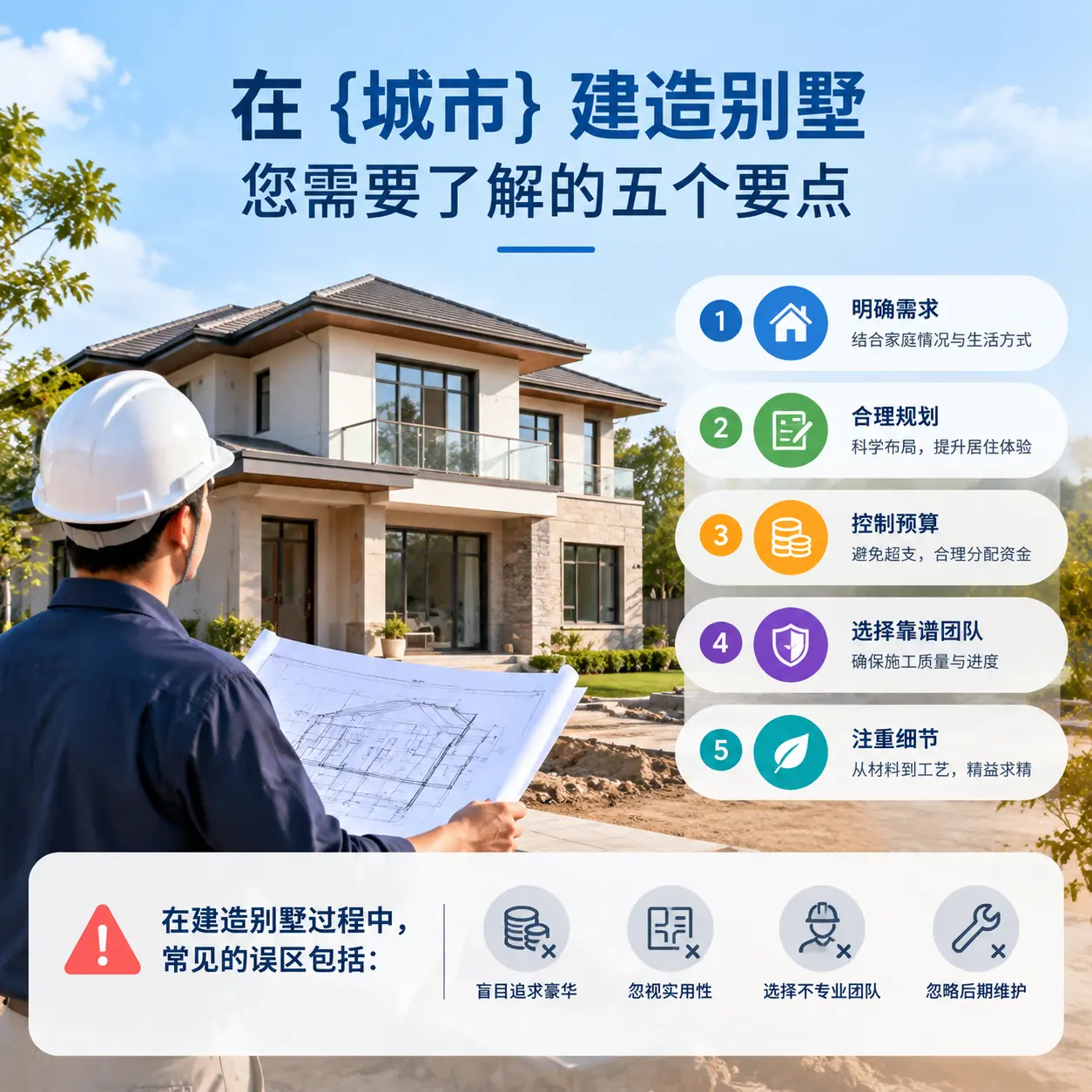 在 三穗 建造别墅，您需要了解的五个要点