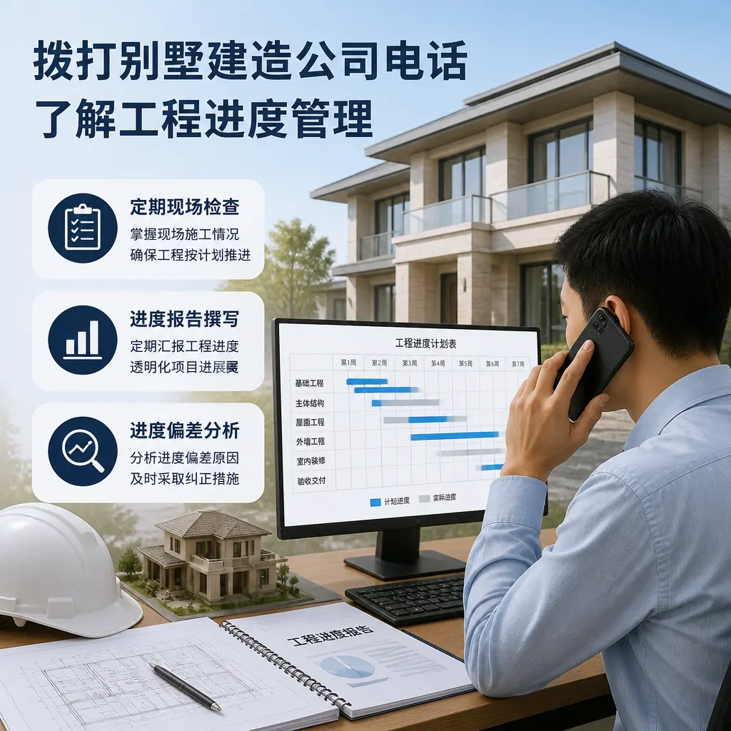 拨打三穗别墅建造公司电话，了解工程进度管理