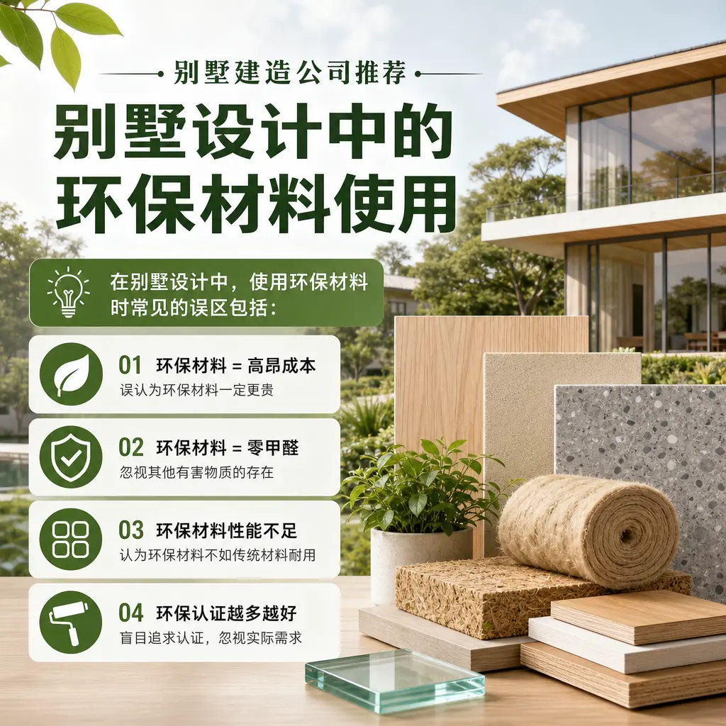 别墅建造公司推荐: 三穗 别墅设计中的环保材料使用